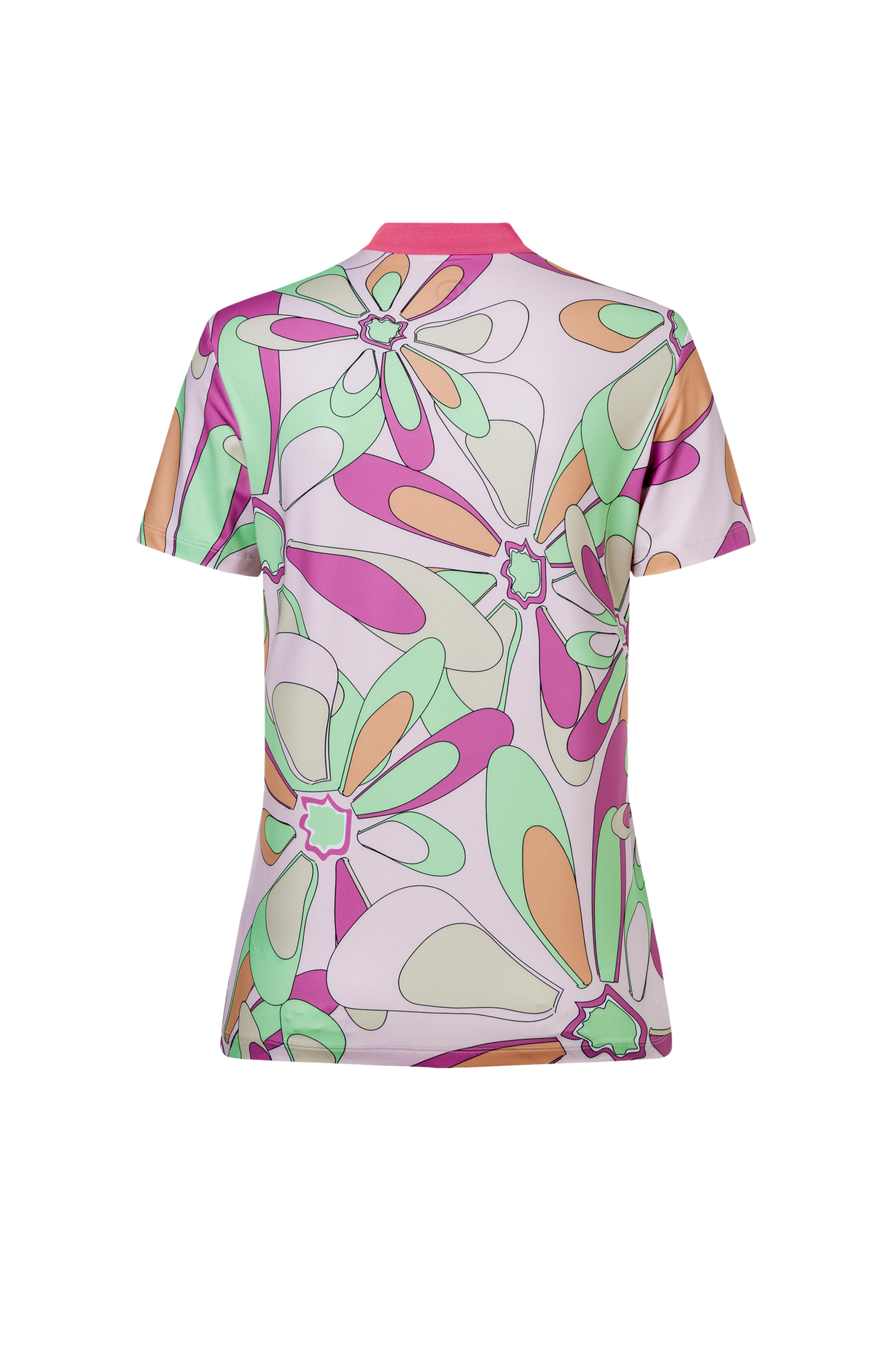 Bogner - Zenia Soft Peach Floral Performance Shirt