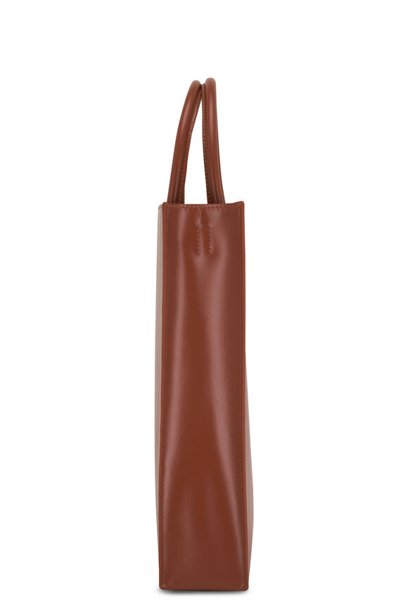 Loewe - Tan A4 Logo Leather Tote Bag