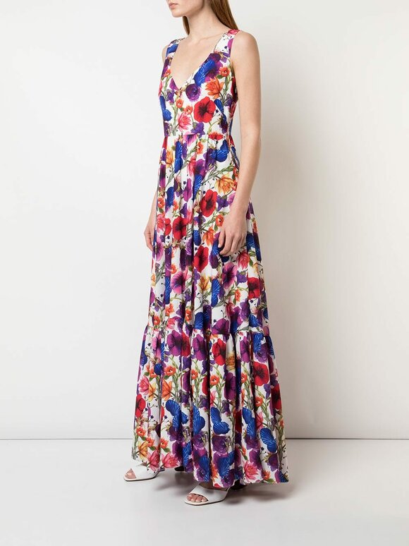 borgo de nor ボルゴデノール　花柄　ワンピース　ホワイト　レース borgo de nor ボルゴデノール 花柄 ワンピース ホワイト レース