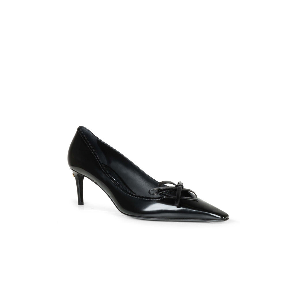 Dolce & Gabbana - Decollete Patent Pump in Black