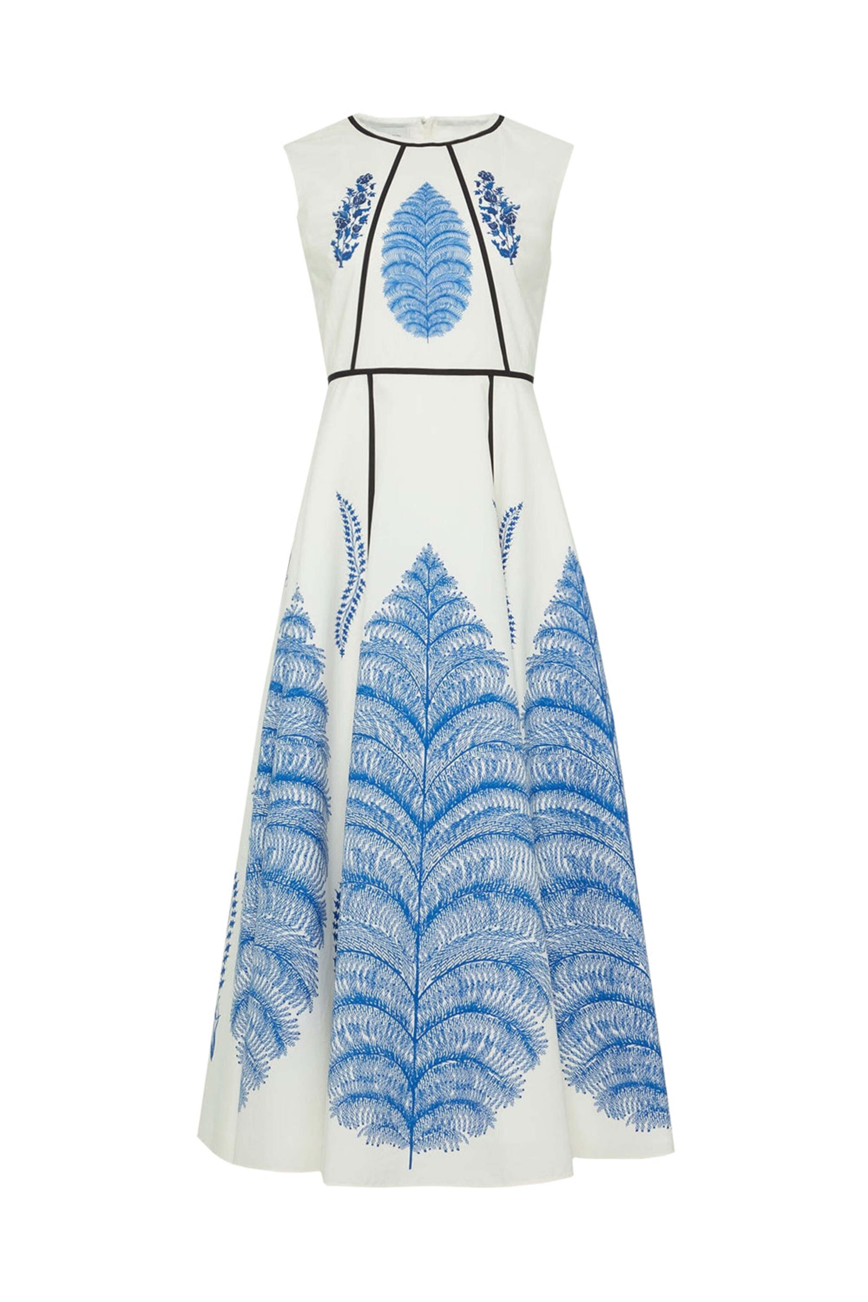 ワンピース Giambattista Valli Giambattista Valli Midi Dress Floral silk midi dress in white - Giambattista Valli | Mytheresa