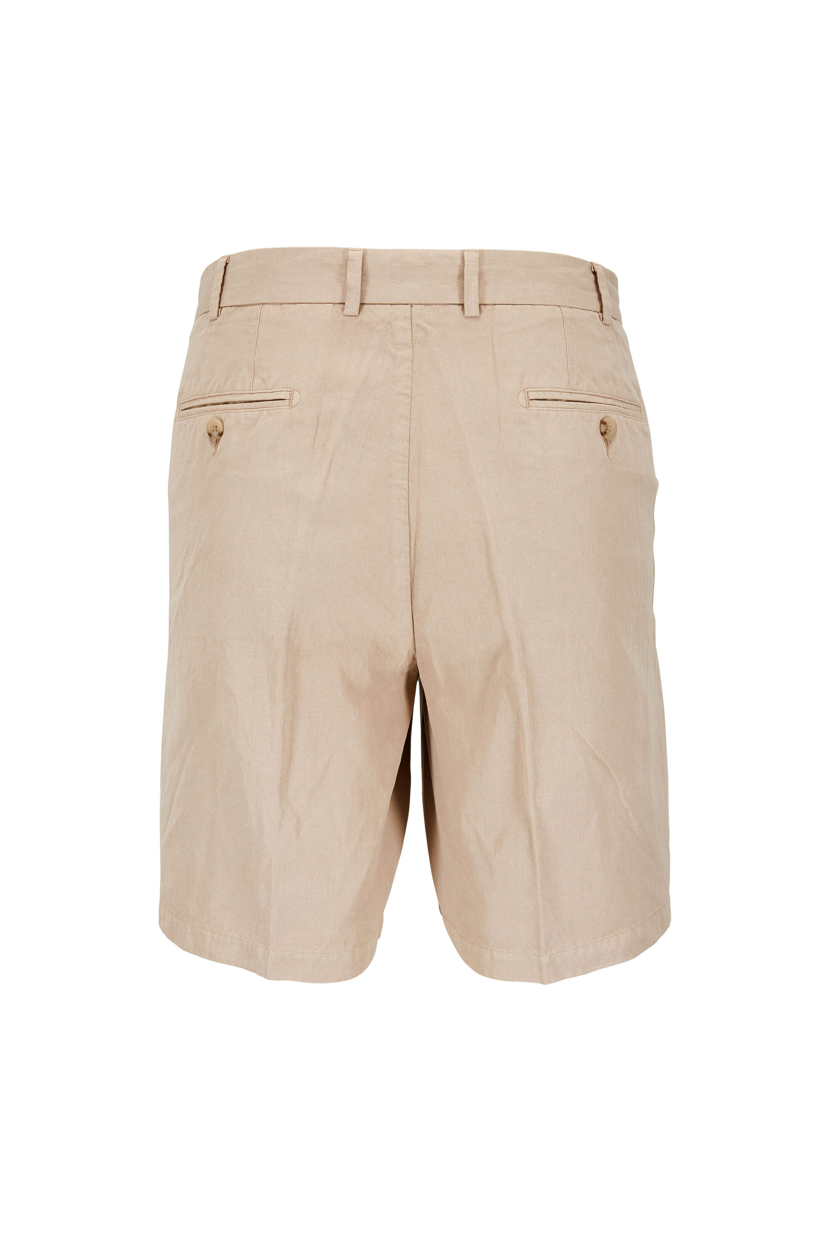 8 Pilot Twill Short by Peter Millar