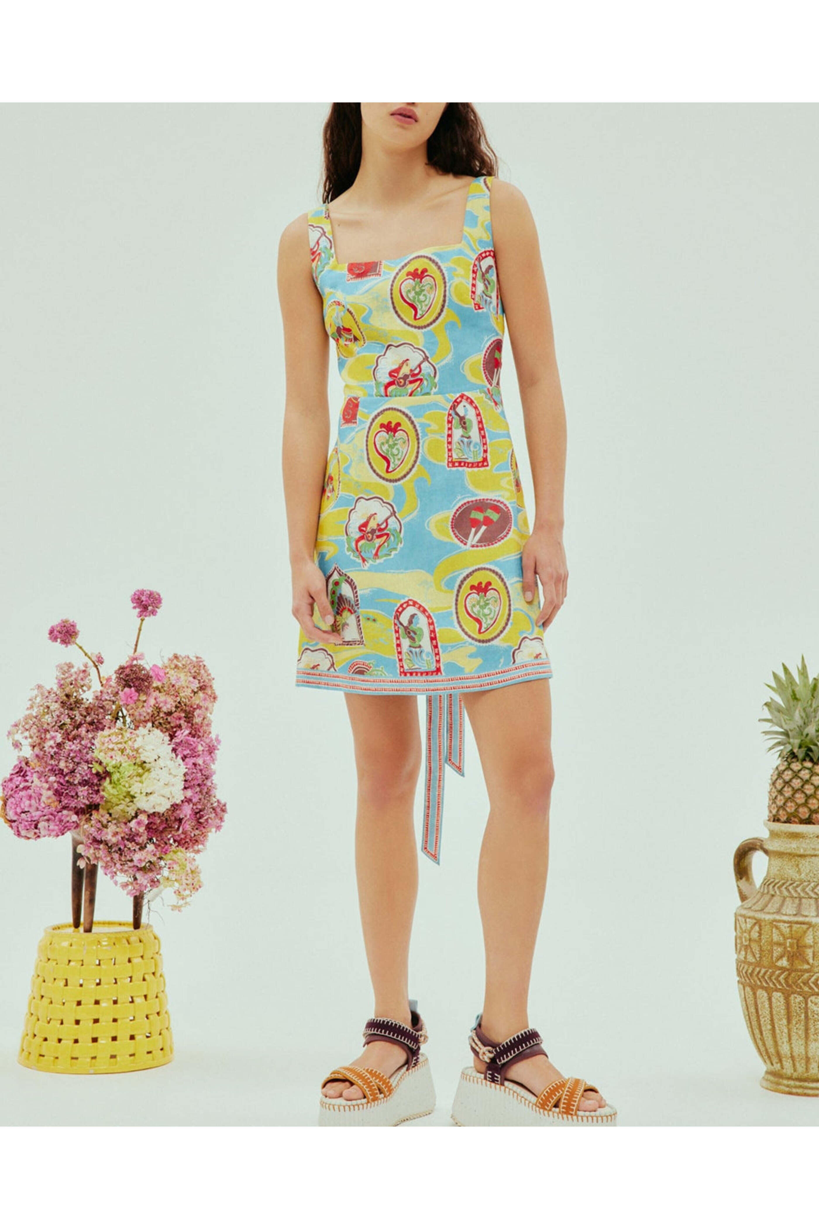 Alémais - Multicolor Emilio Mini Dress