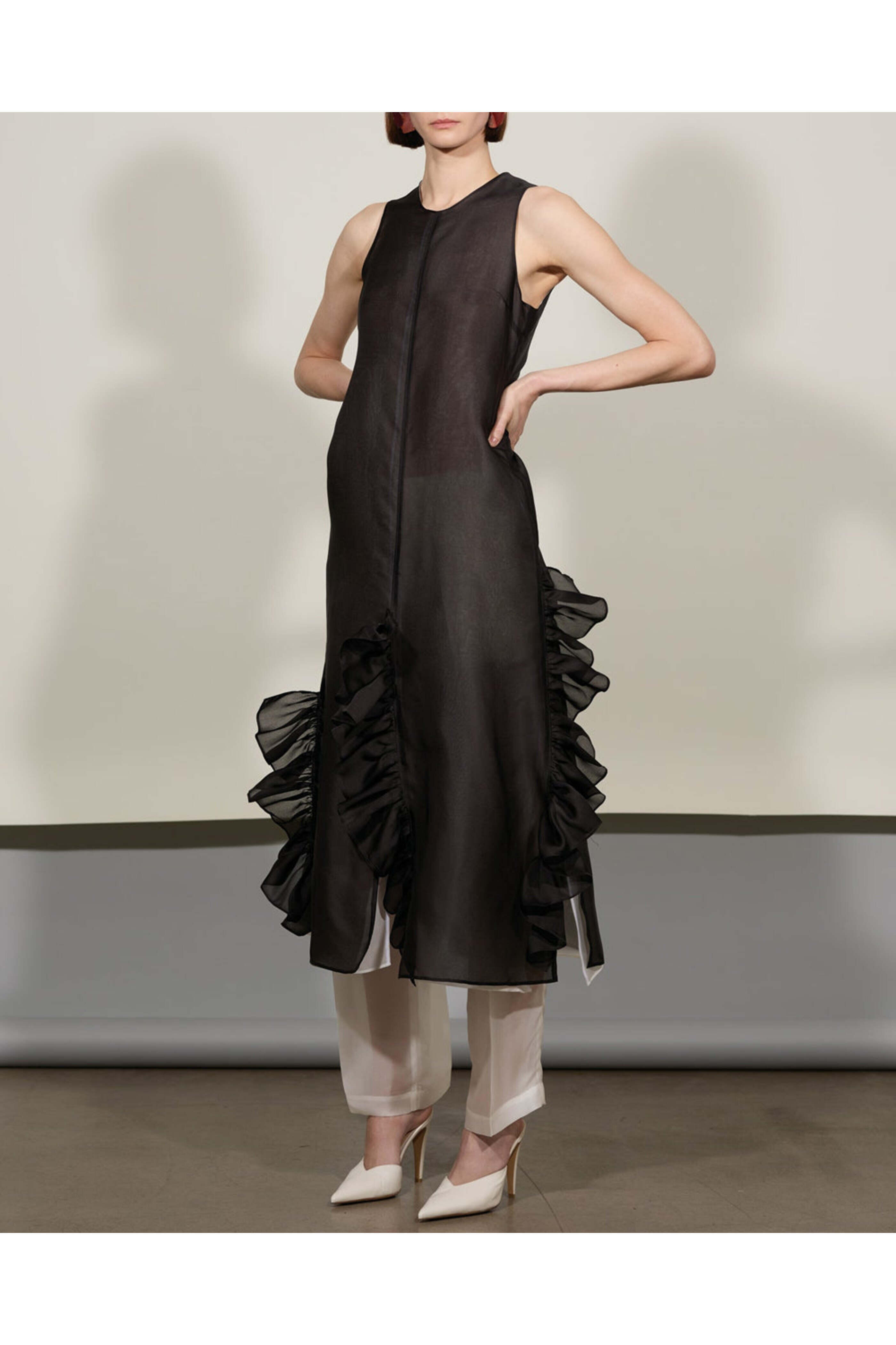 Bite Studios - Black Silk Radieux Evening Dress