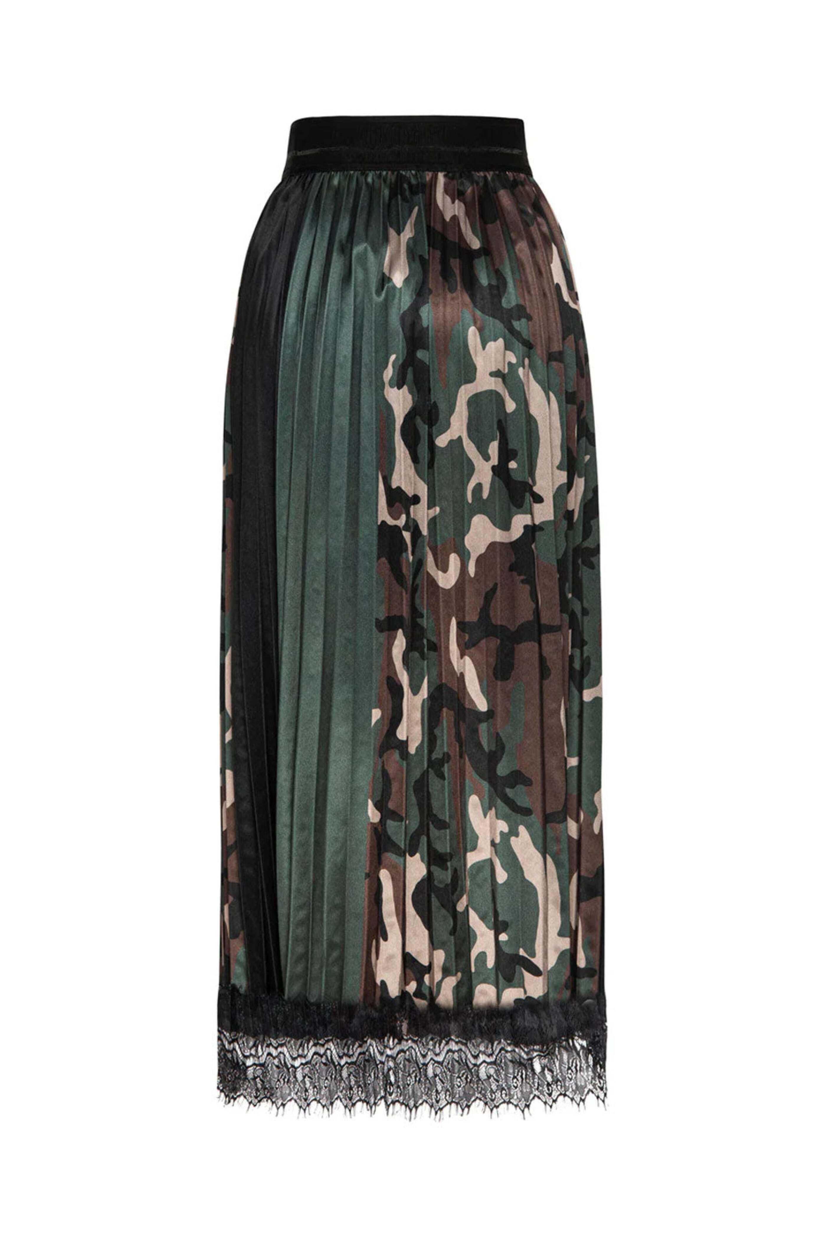 Le Superbe - Urban Camo Pleat Skirt