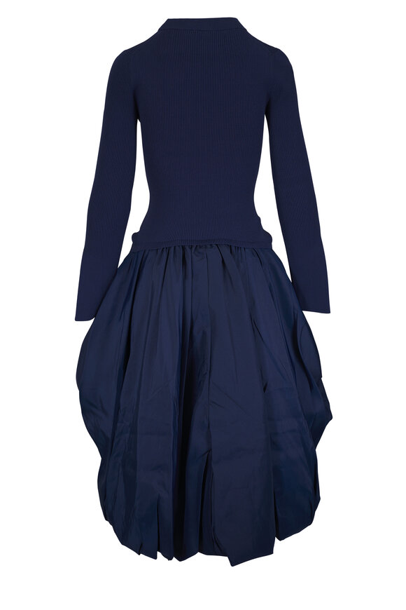 Simkhai Kenlie Midnight Knit Bubble Midi Dress - view 4