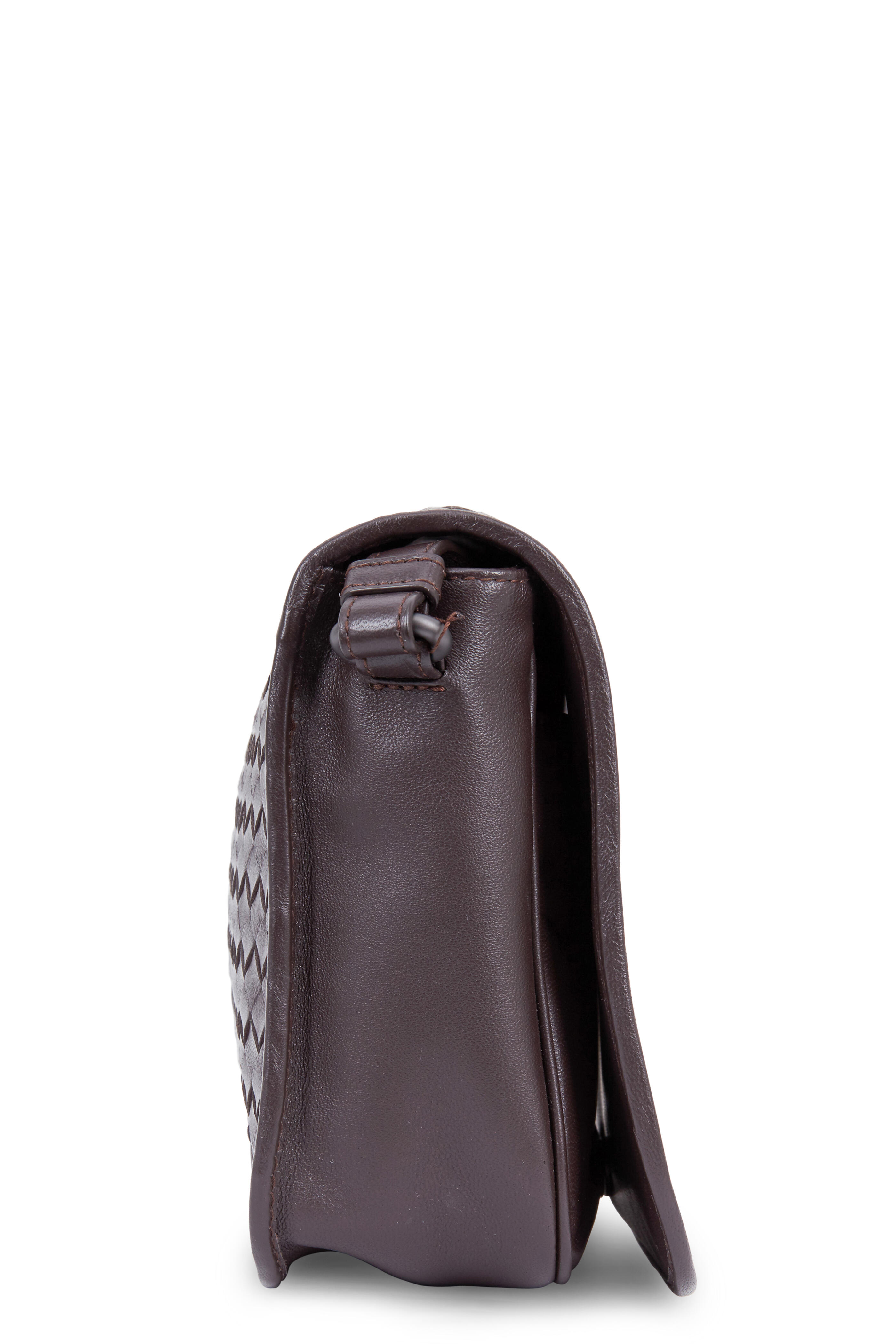 Bottega Veneta Small Intrecciato Leather Crossbody Bag