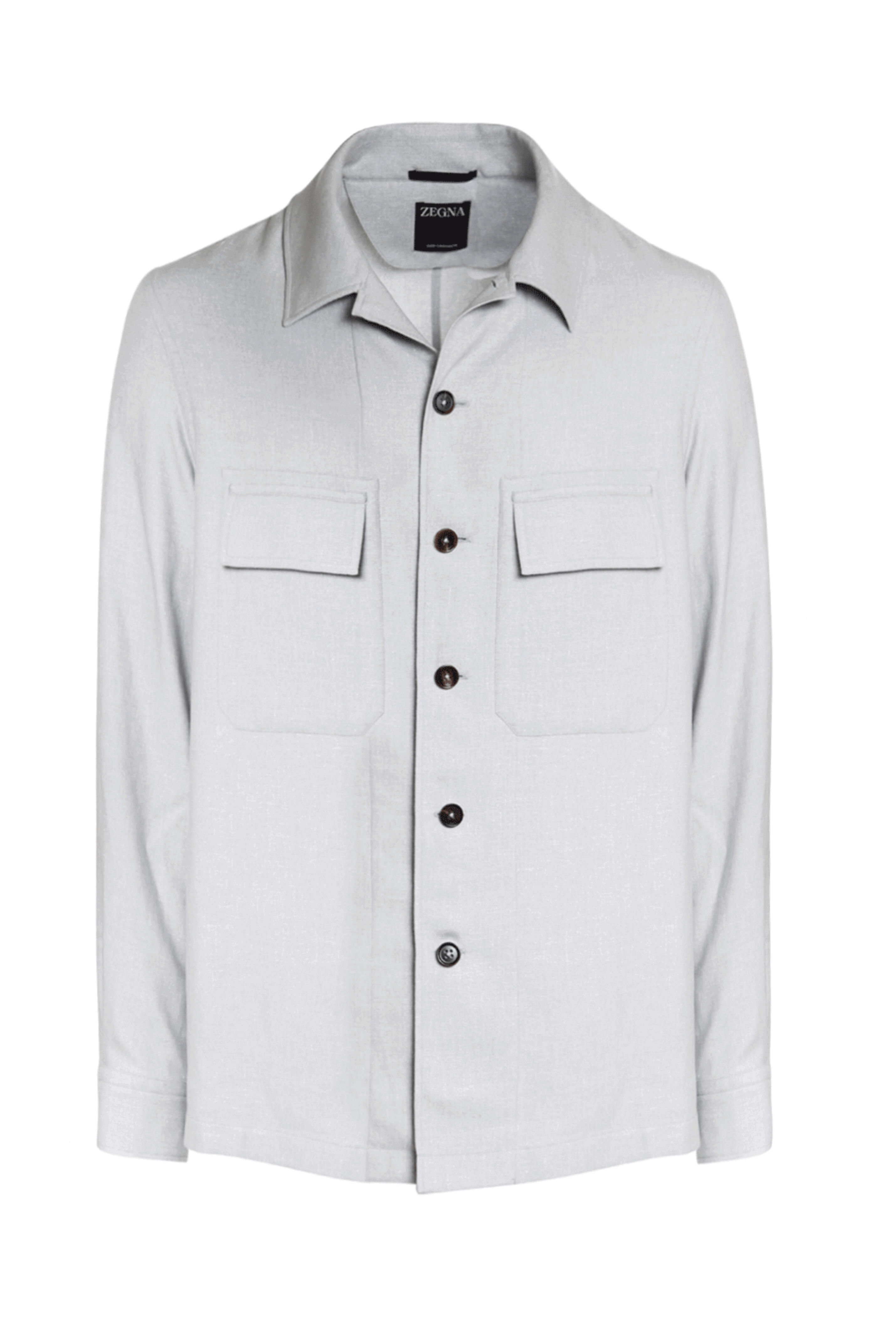 Zegna - Grey Oasi Cashmere Overshirt