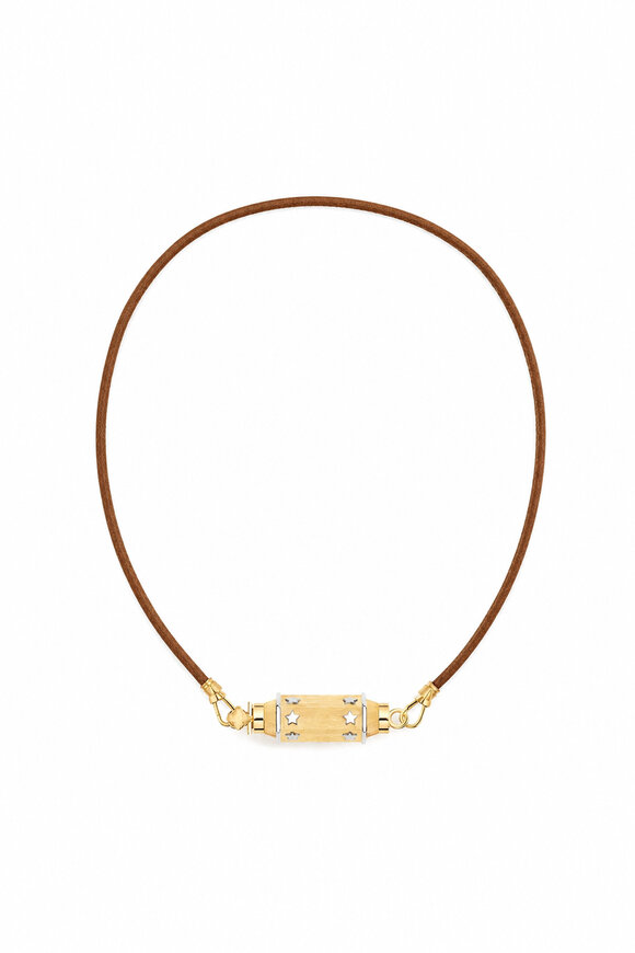 Marie Lichtenberg Star Baby Locket Lasso Necklace - view 1