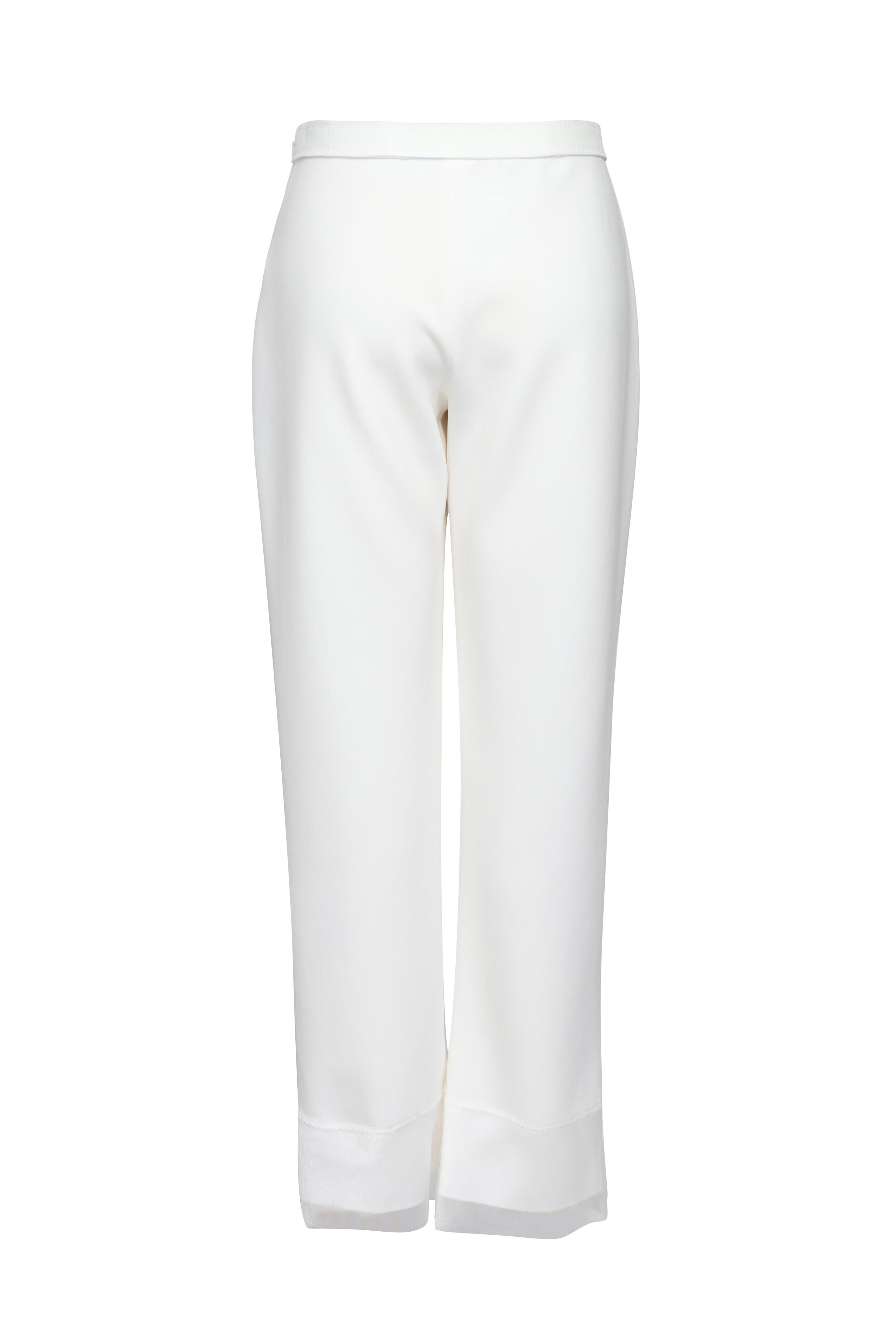 Marie Saint Pierre - Sanute White Slim Leg Pant