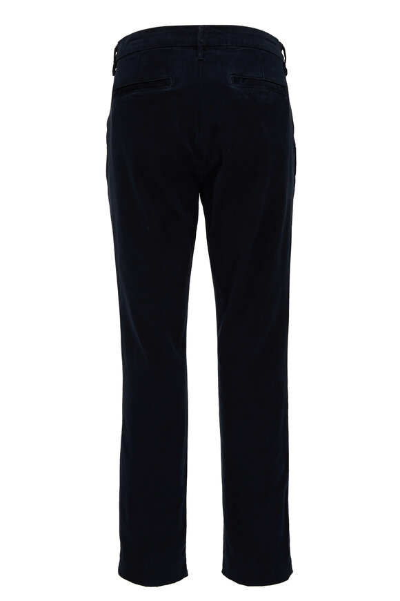 Frame - Navy Blue Slim Stretch Chino Pant