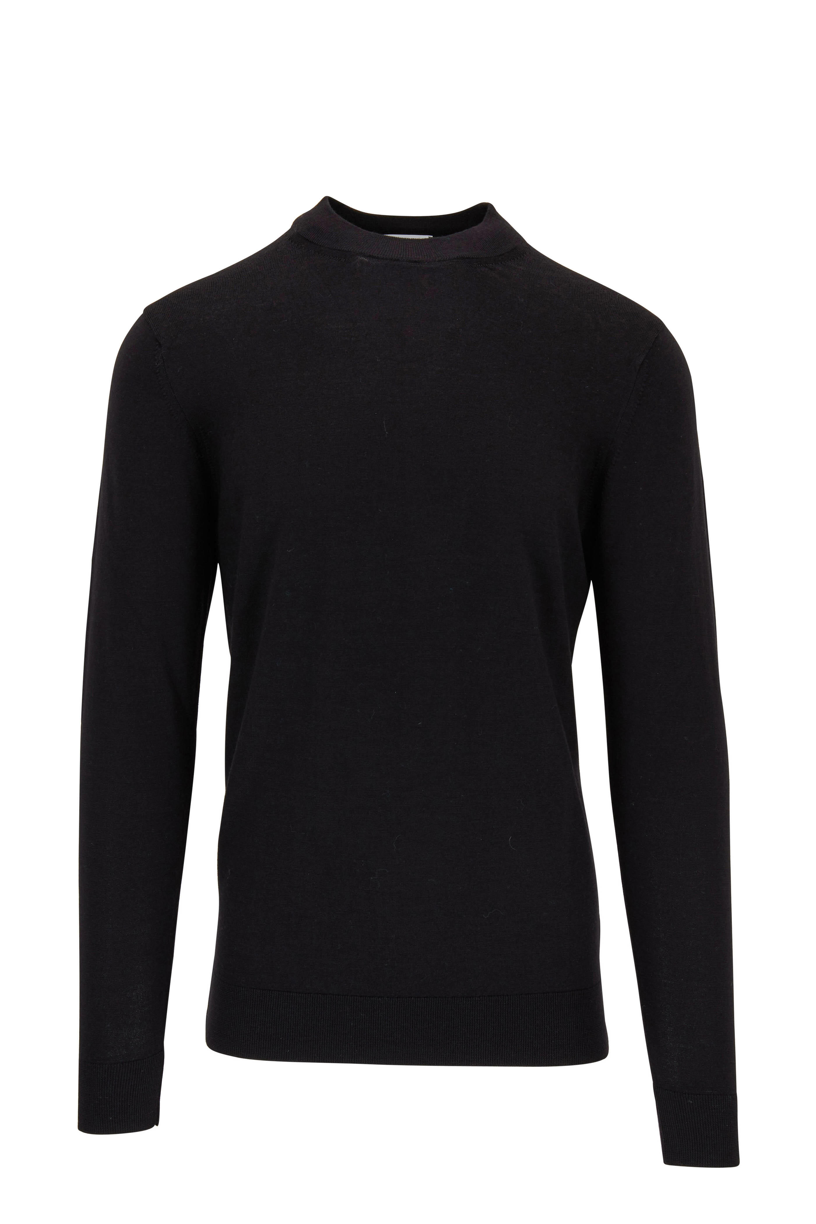 sunspel mock neck