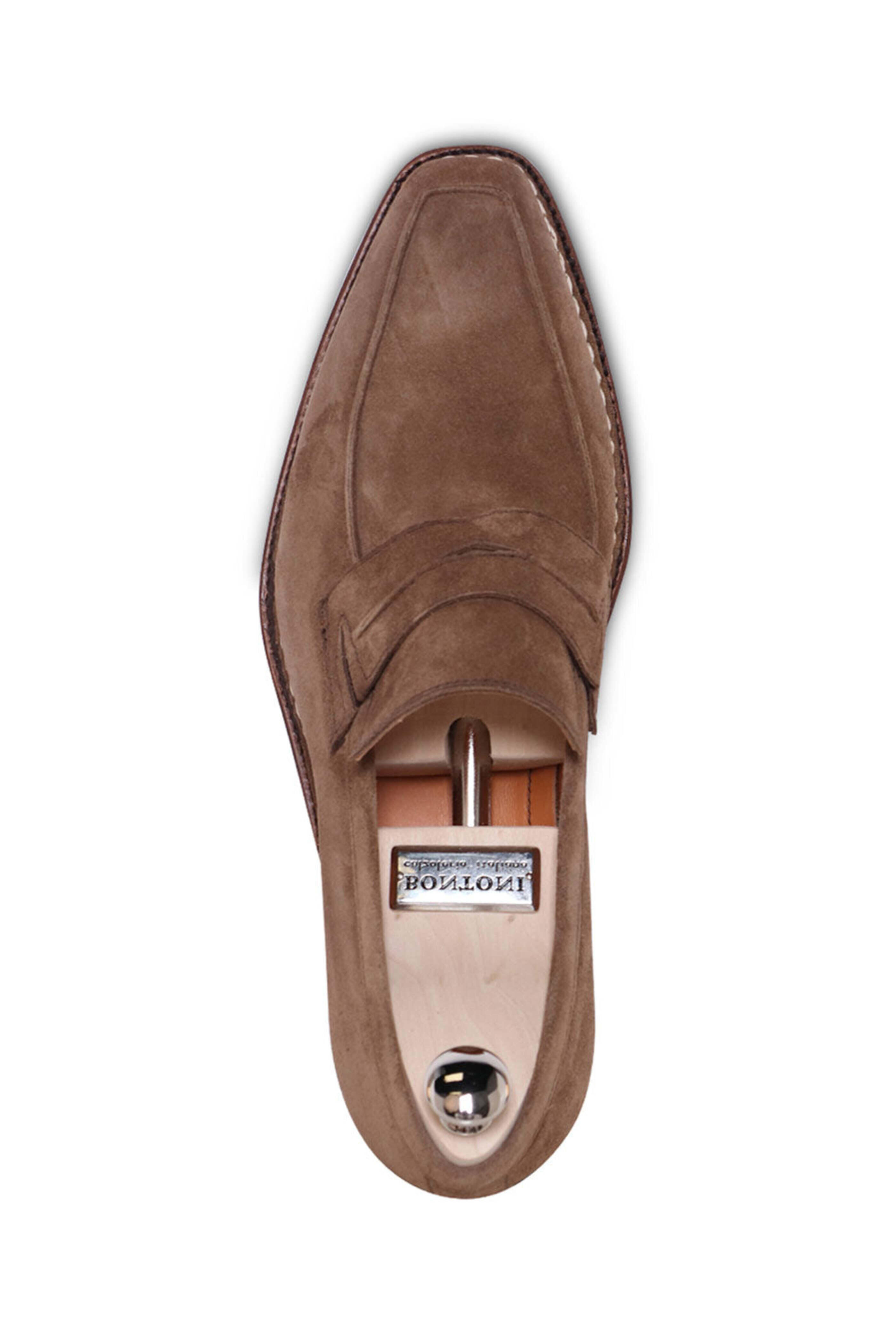 Bontoni - Suede Norwegian Capitano Pizzizo in Cocco