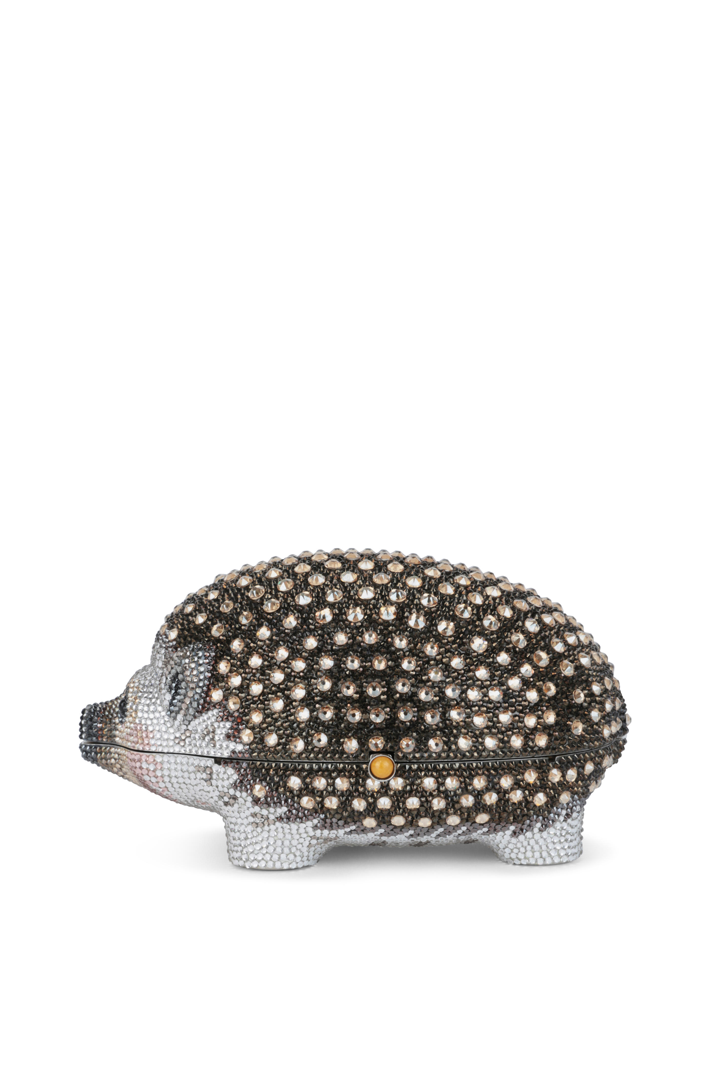 Judith Leiber Couture Women's Jet Full Bead Envelope Clutch | by Mitchell Stores