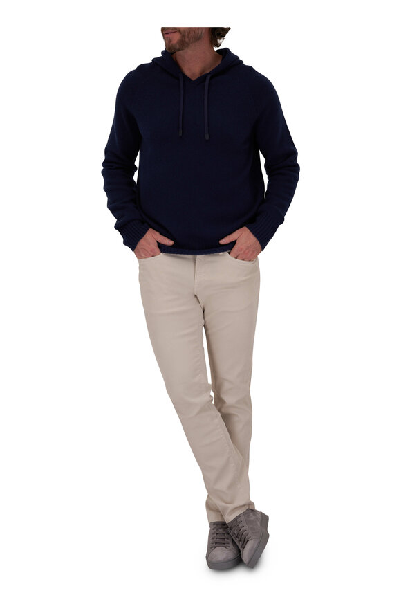 Tom Ford - Dark Blue Cashmere Hoodie 