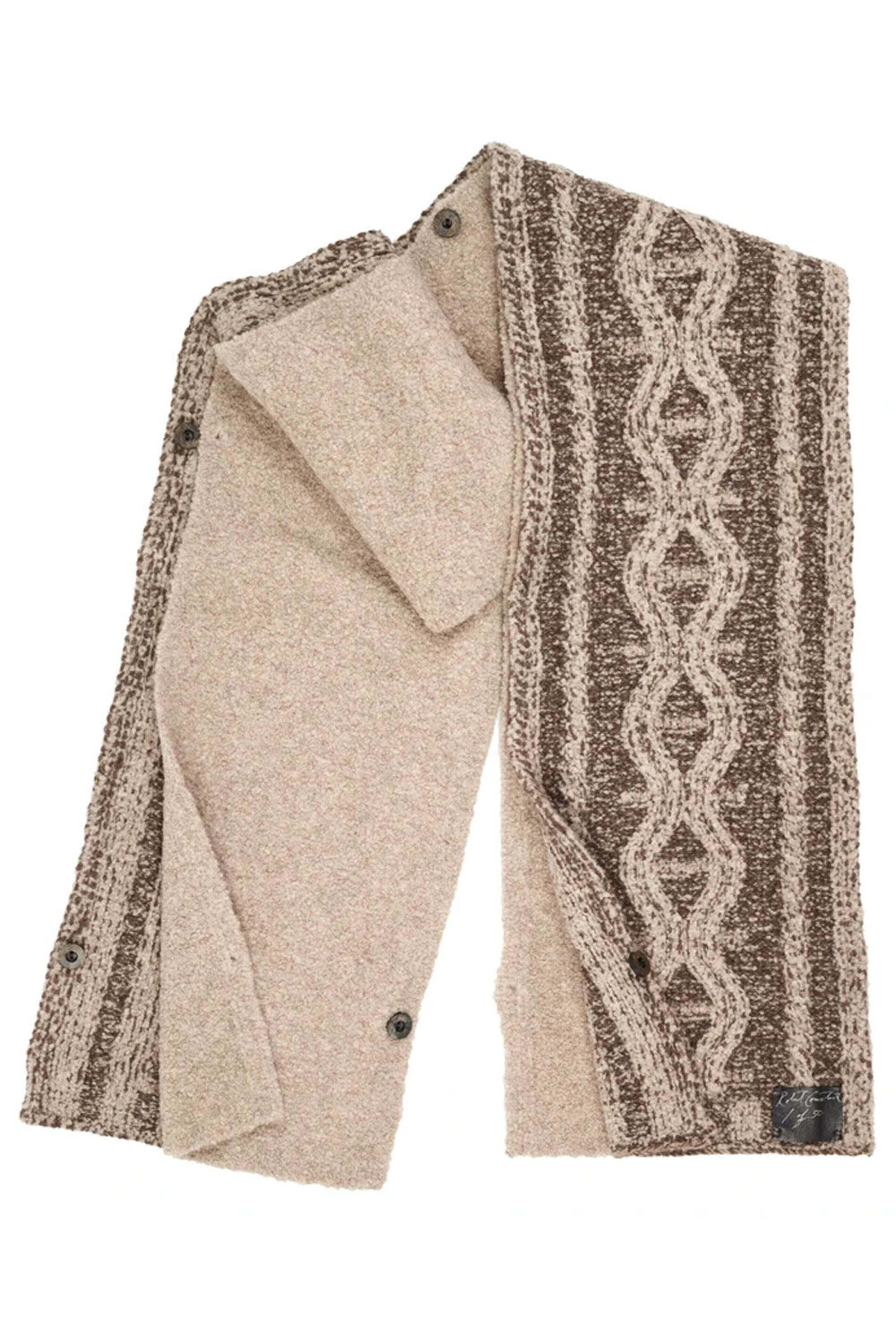 Robert Comstock - Kazakh Scarf in Oatmeal