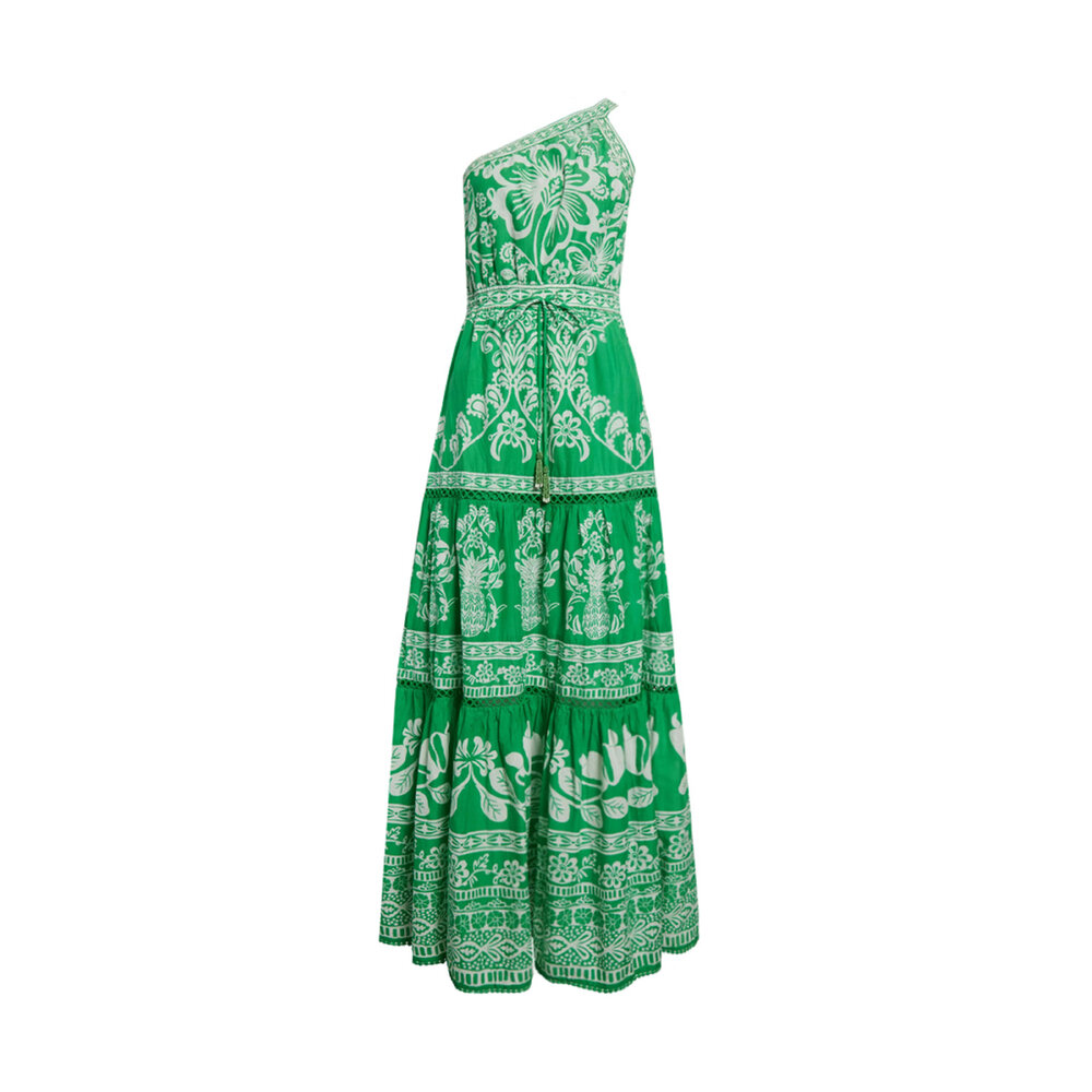 Farm Rio - Green Sweet Garden Maxi Dress | Mitchell Stores