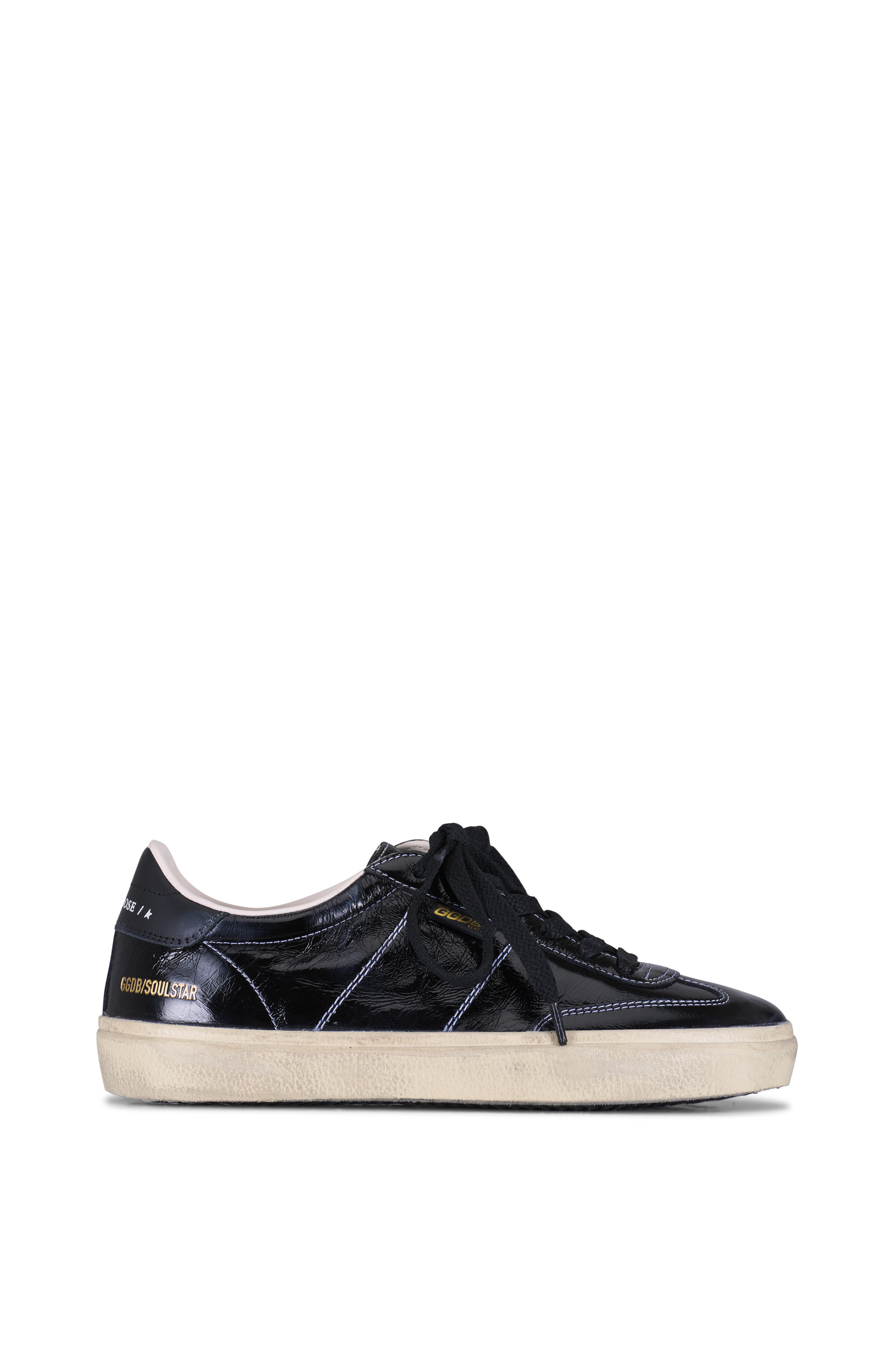 【関税&送料込】Golden  Sneaker Soul-Star In Pelle GOLDEN GOOSE Soul-Star distressed leather sneakers | NET-A
