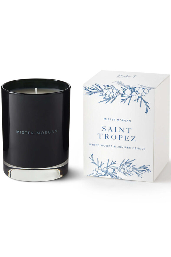 Niven Morgan Saint Tropez White Wood & Juniper Candle - view 1