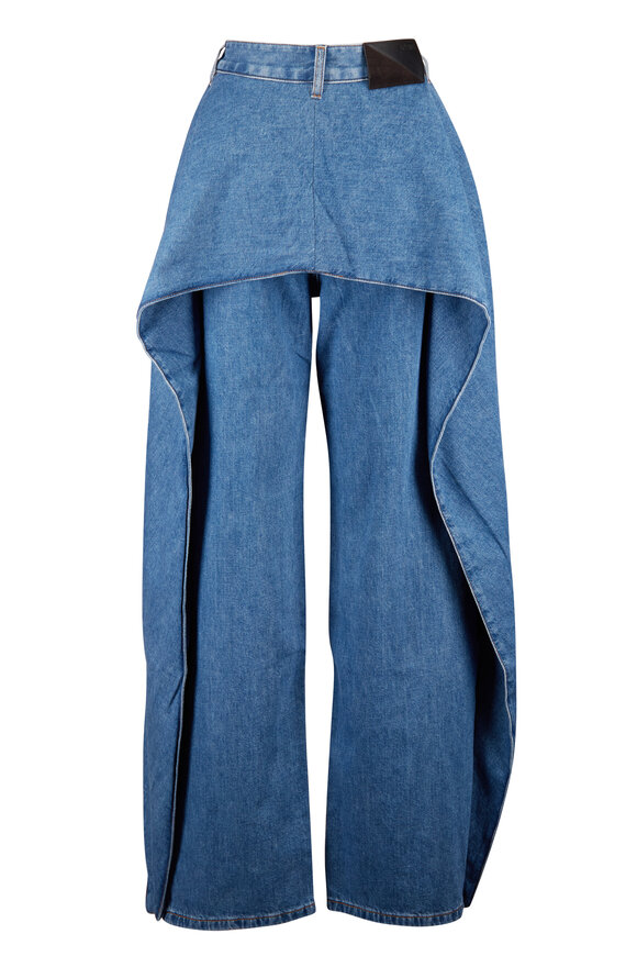 Loewe Light Blue Flared Side & Back Relaxed Jean - view 3