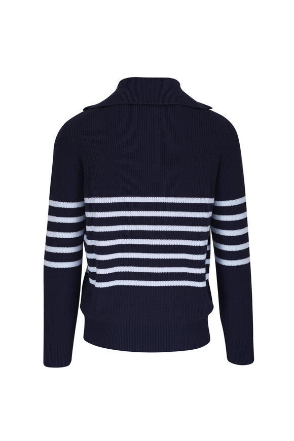 Loro Piana ダークブルー カーディガン Classic Cardigan Baby Cashmere Navy Blue | Loro Piana CC
