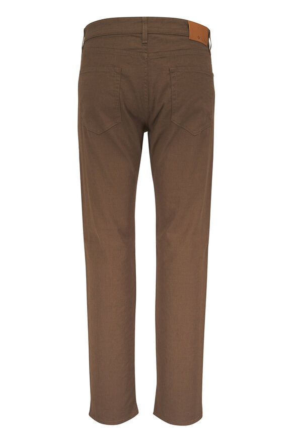 Loro Piana Quarona Cocoa Cotton & Linen Straight Leg Jean - view 2
