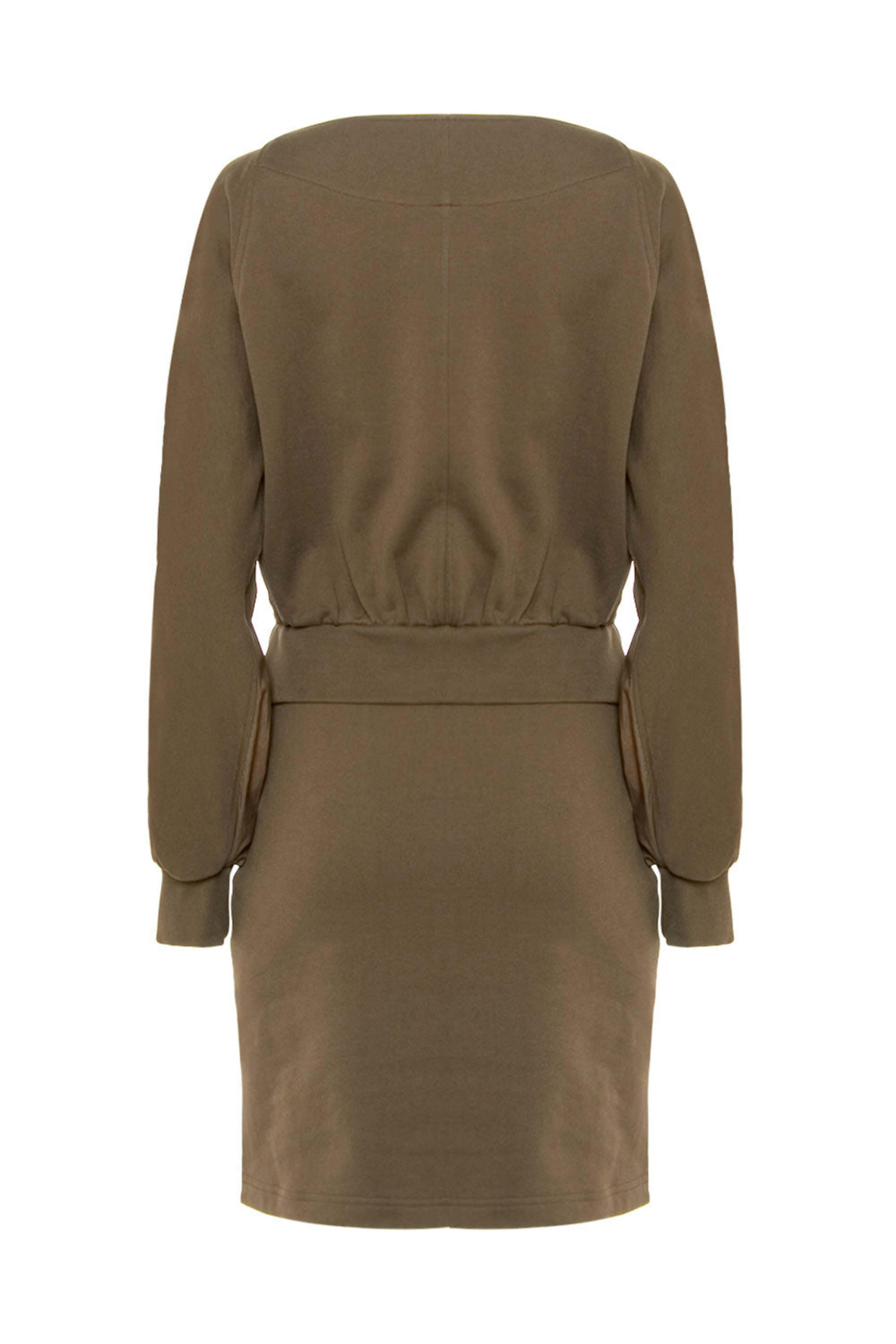 3.1 Phillip Lim - Army French Terry Henley Mini Dress