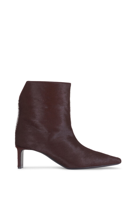 Khaite Ona Red Mahogany Ankle Boot, 55mm - view 2