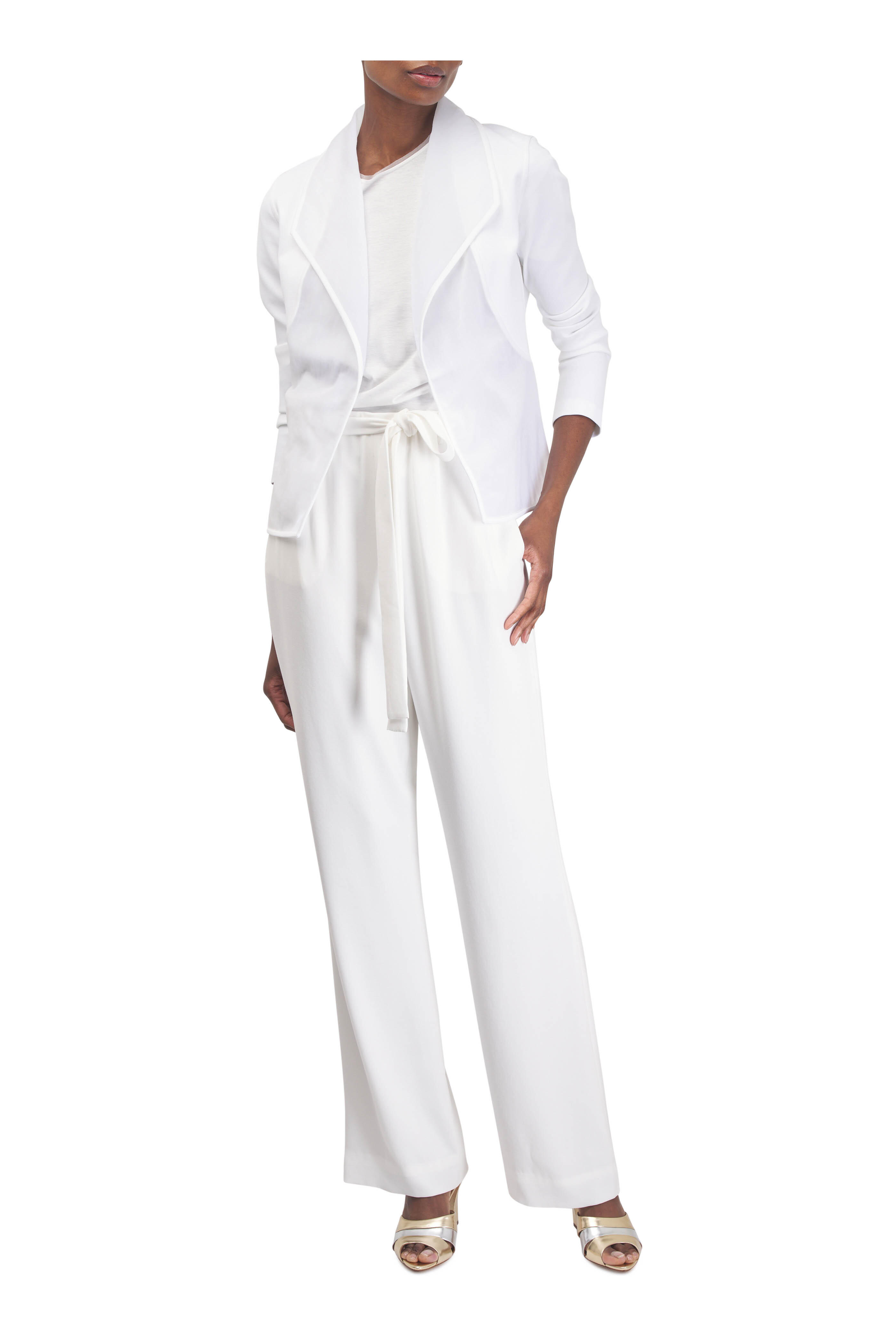 KZ_K Studio - Supremetist Plaster White Pant