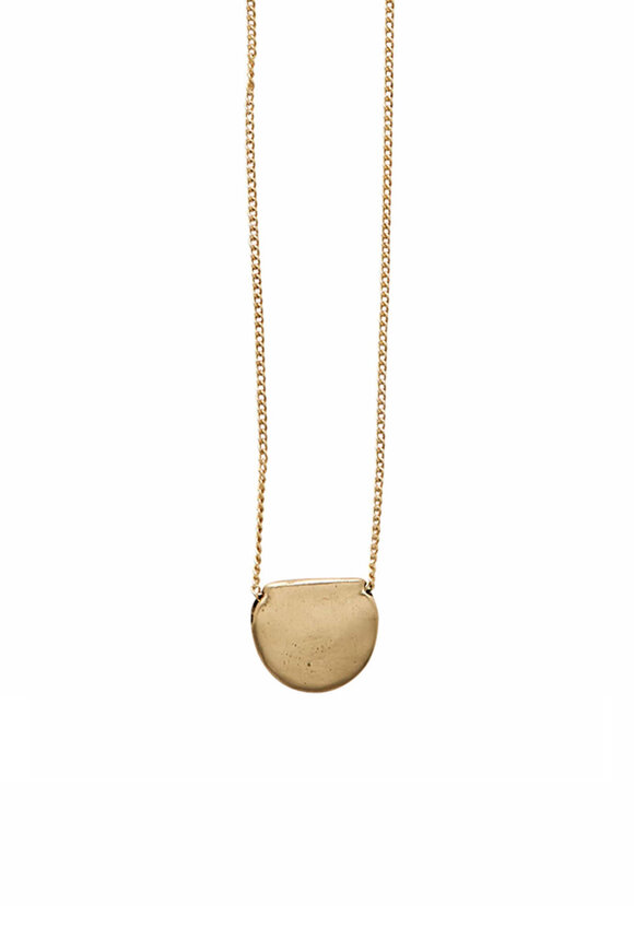 Julie Cohn Design Pochette Bronze Pendant Necklace