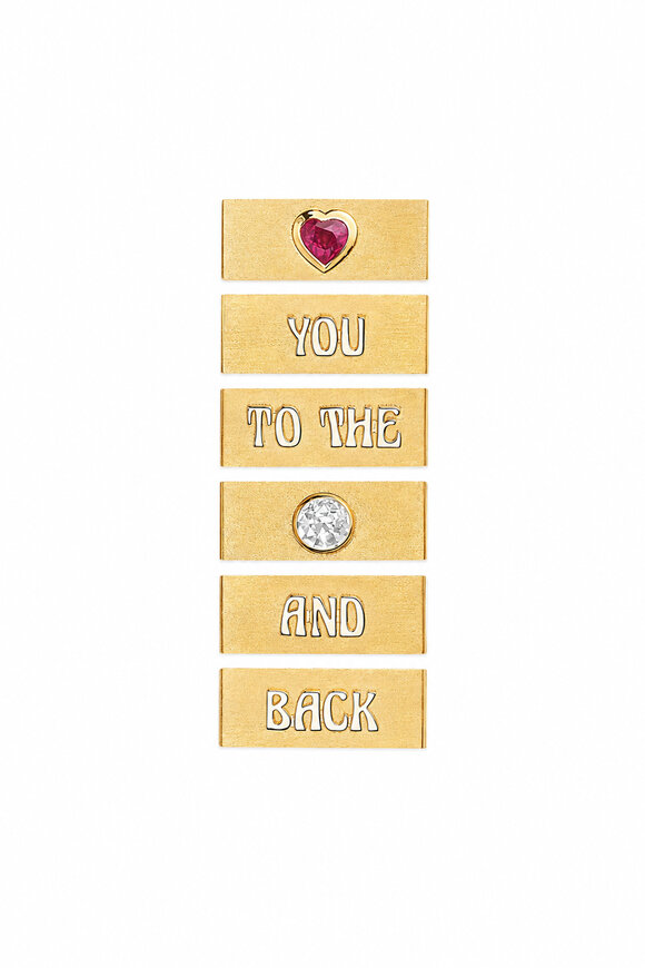 Marie Lichtenberg Love You Locket Pendant - view 2