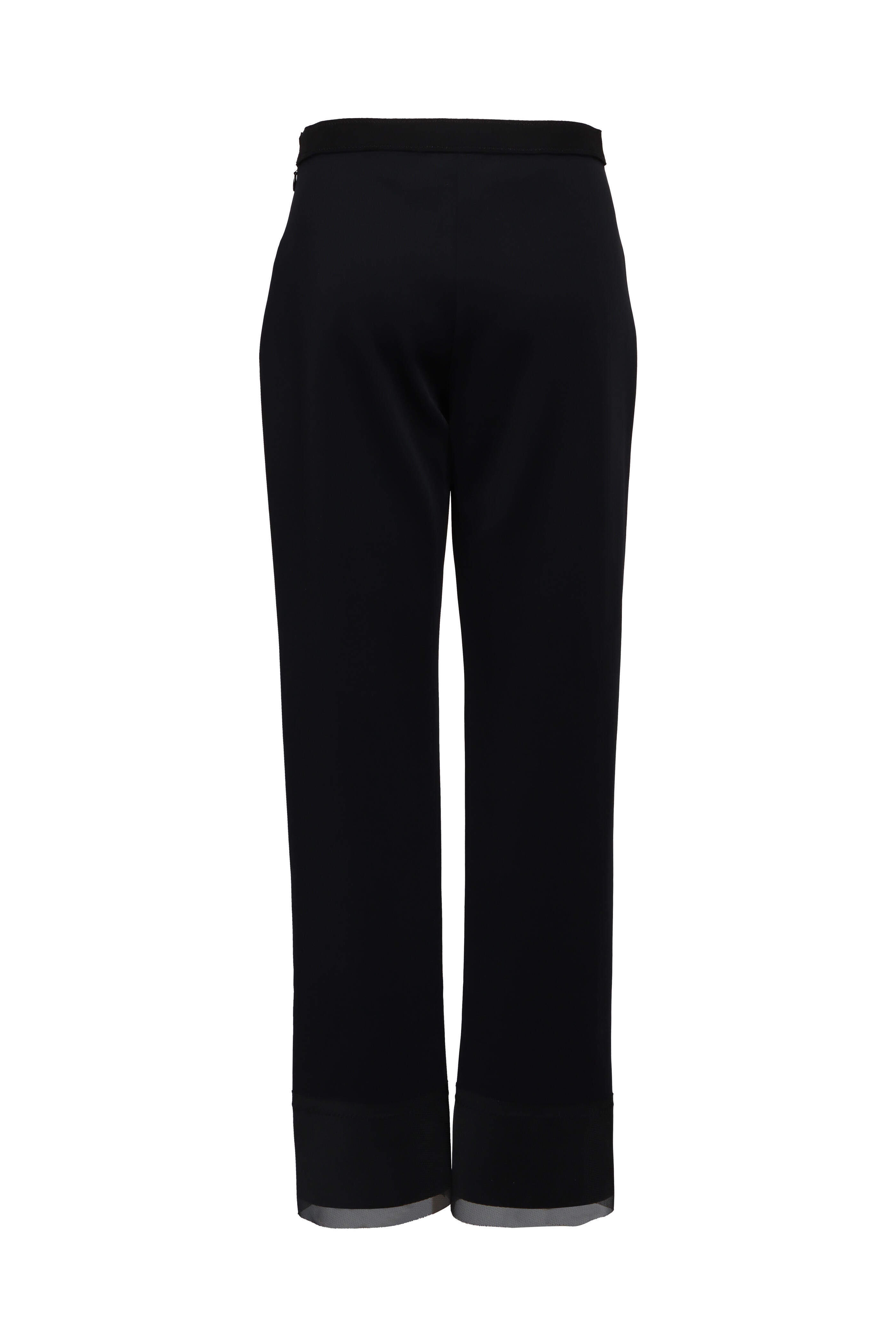 Marie Saint Pierre - Sanute Black Crop Slim Pant