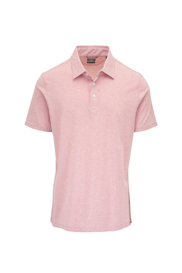 Faherty Brand Movement Ivory Rose Polo