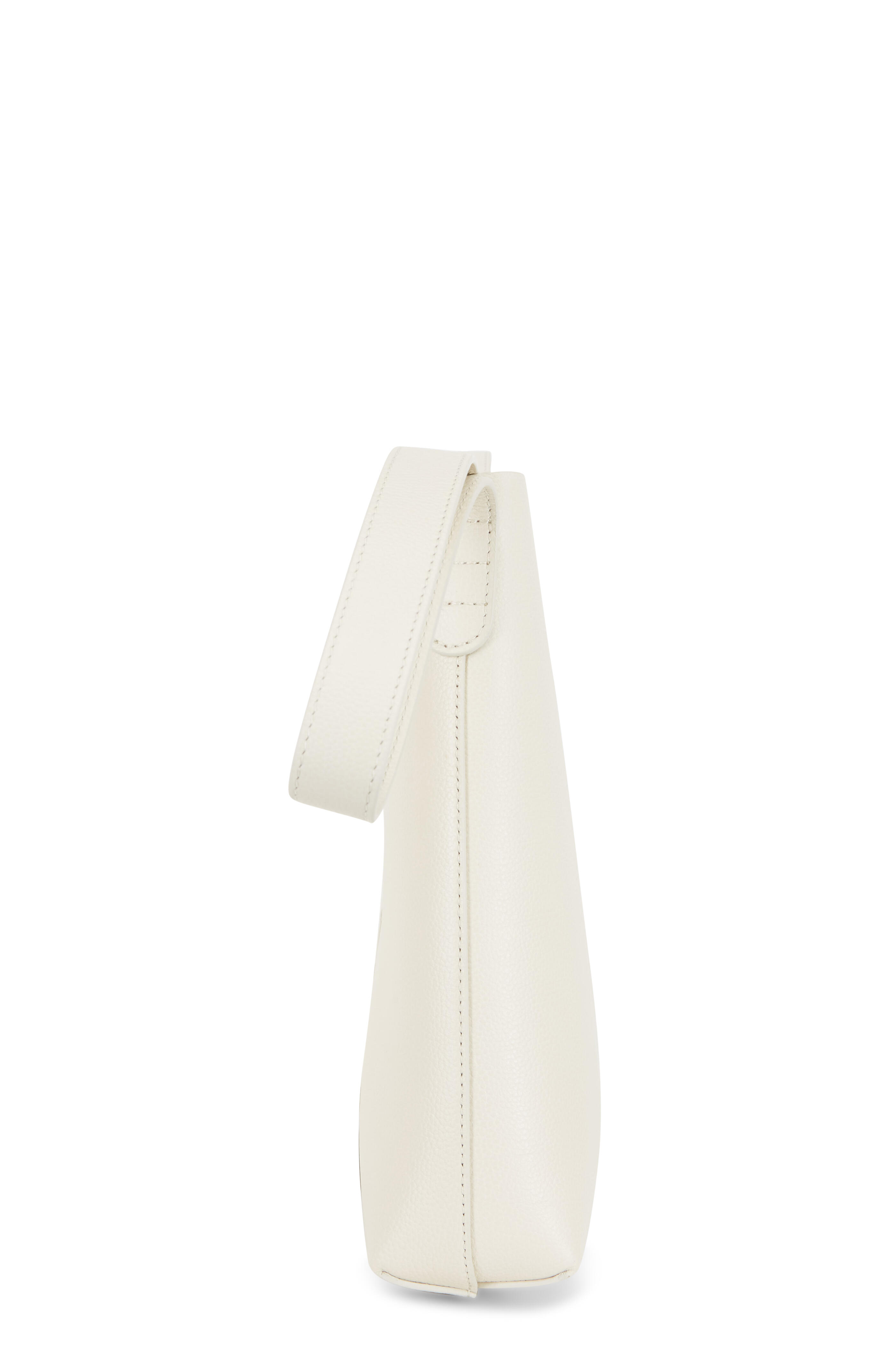 【MANSUR GAVRIEL】レザーショルダーバッグ Mansur Gavriel - Créme Pebbled Leather Shoulder Bag