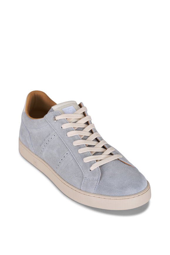 Rubirosa Odile Light Gray Suede Low Top Sneaker
