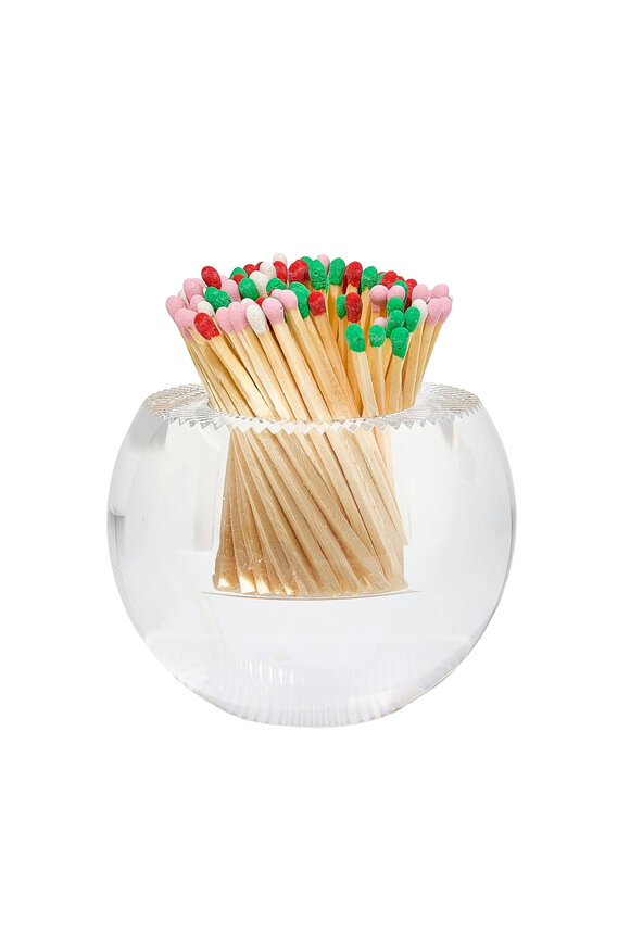 Tart By Taylor Acrylic Match Striker with Holiday Matches - view 1