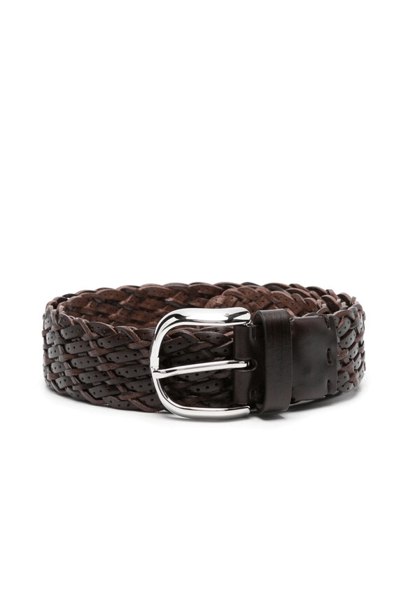 Leather belts for men | Brunello Cucinelli