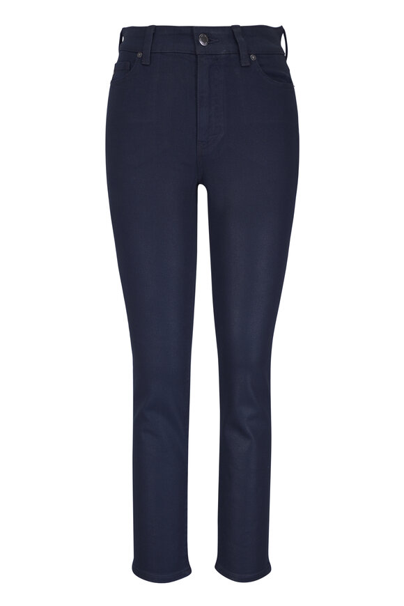 AG Mari Deep Trenches Mid-Rise Slim Straight Jean - view 1