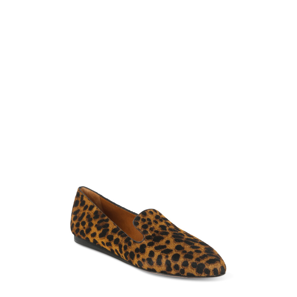 Veronica Beard - Griffin Leopard Calf Hair Loafer