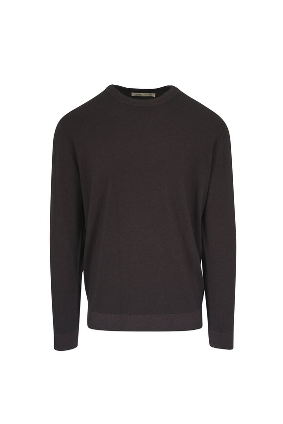 Maurizio Baldassari Toffee Cashmere Crewneck Sweater - view 1