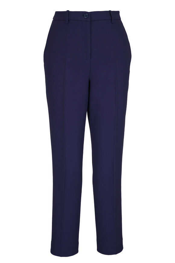 Michael Kors Collection Samantha Navy Blue Pant