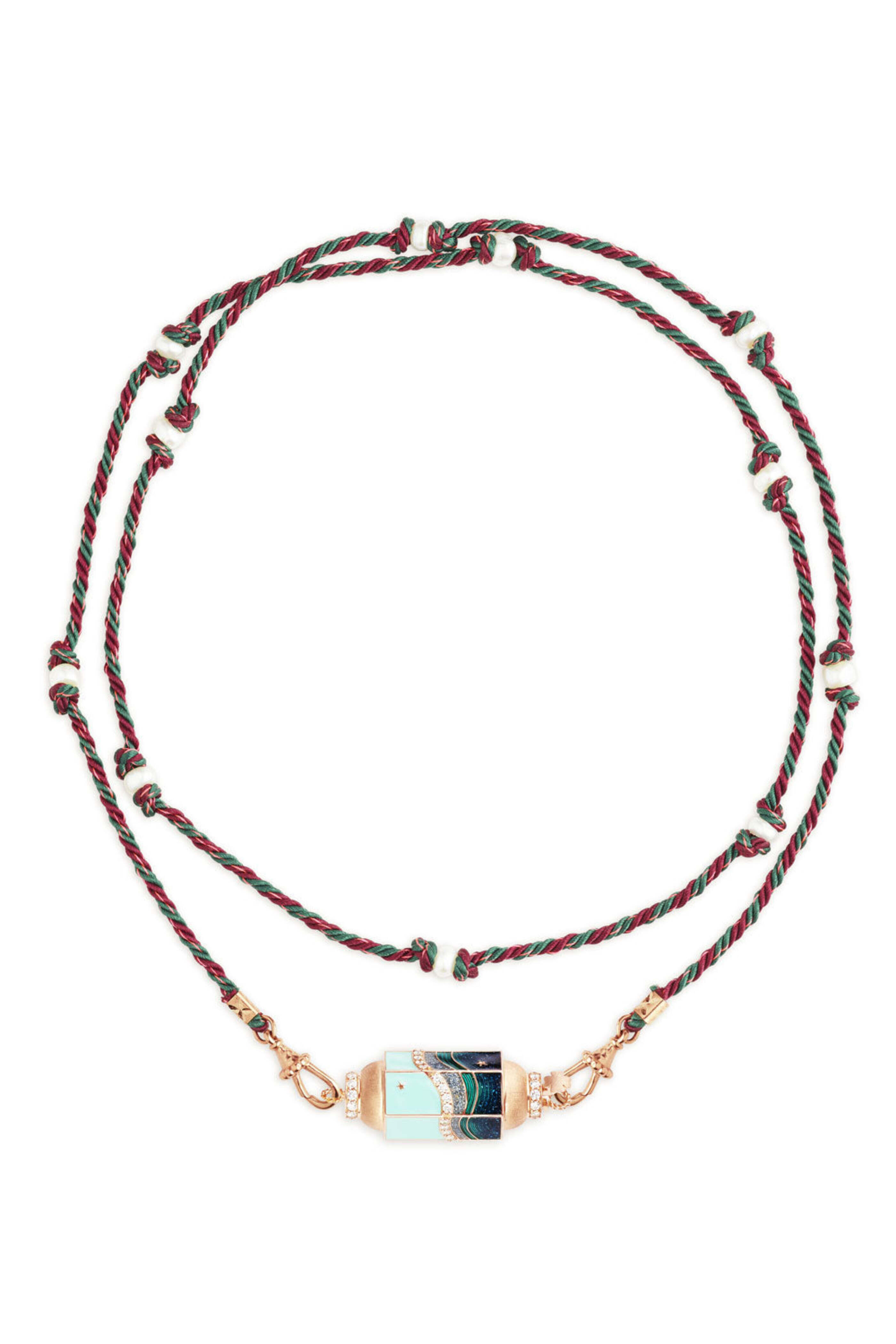 Marie Lichtenberg - Milky Way Locket Necklace