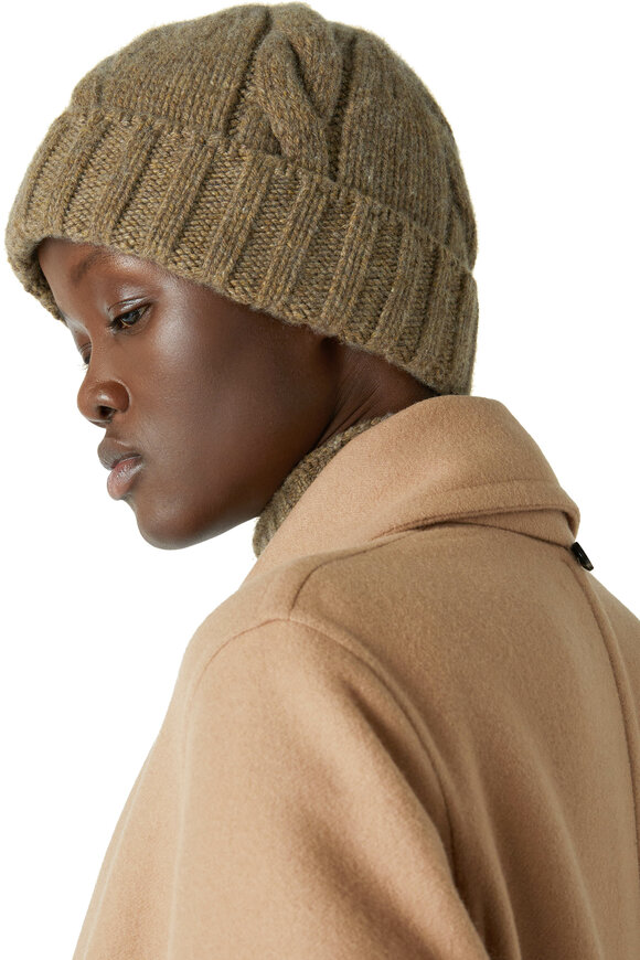 Loro Piana - Napier Tundra Green Cashmere Hat