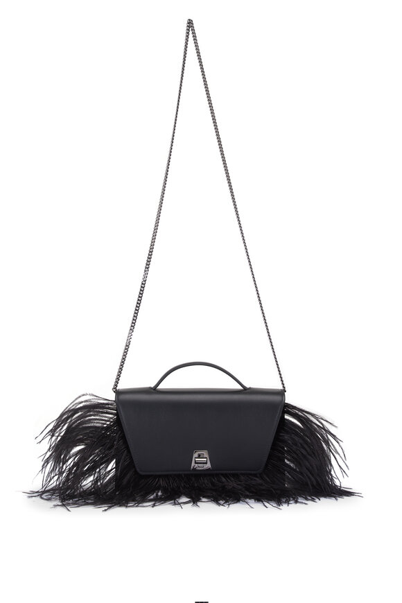 Brunello Cucinelli - Black Small Leather Top Handle Bag