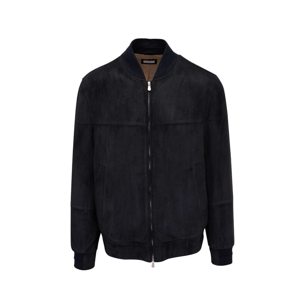 【ブルネロクチネリ】 Jackets - Bomber Jackets ジャケット Brunello Cucinelli Zipped bomber jacket Brunello Cucinelli