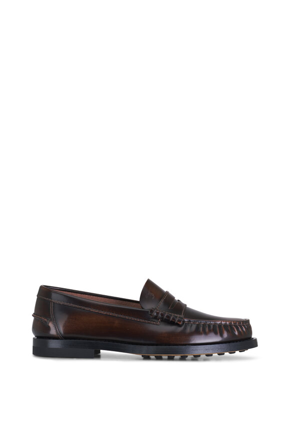 Tod's - Shiny Leather Penny Loafer