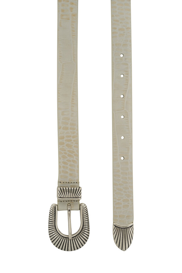 Anderson's Taupe Western Leather Belt - view 2