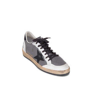 スニーカー Golden Goose Ball Star Black Sneakers Women's Ball Star in black nappa with black glitter star and