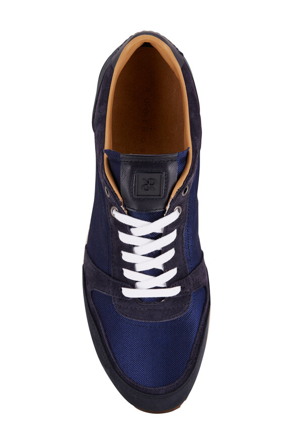 Rubirosa - Joan Navy Blue Suede Sneaker 