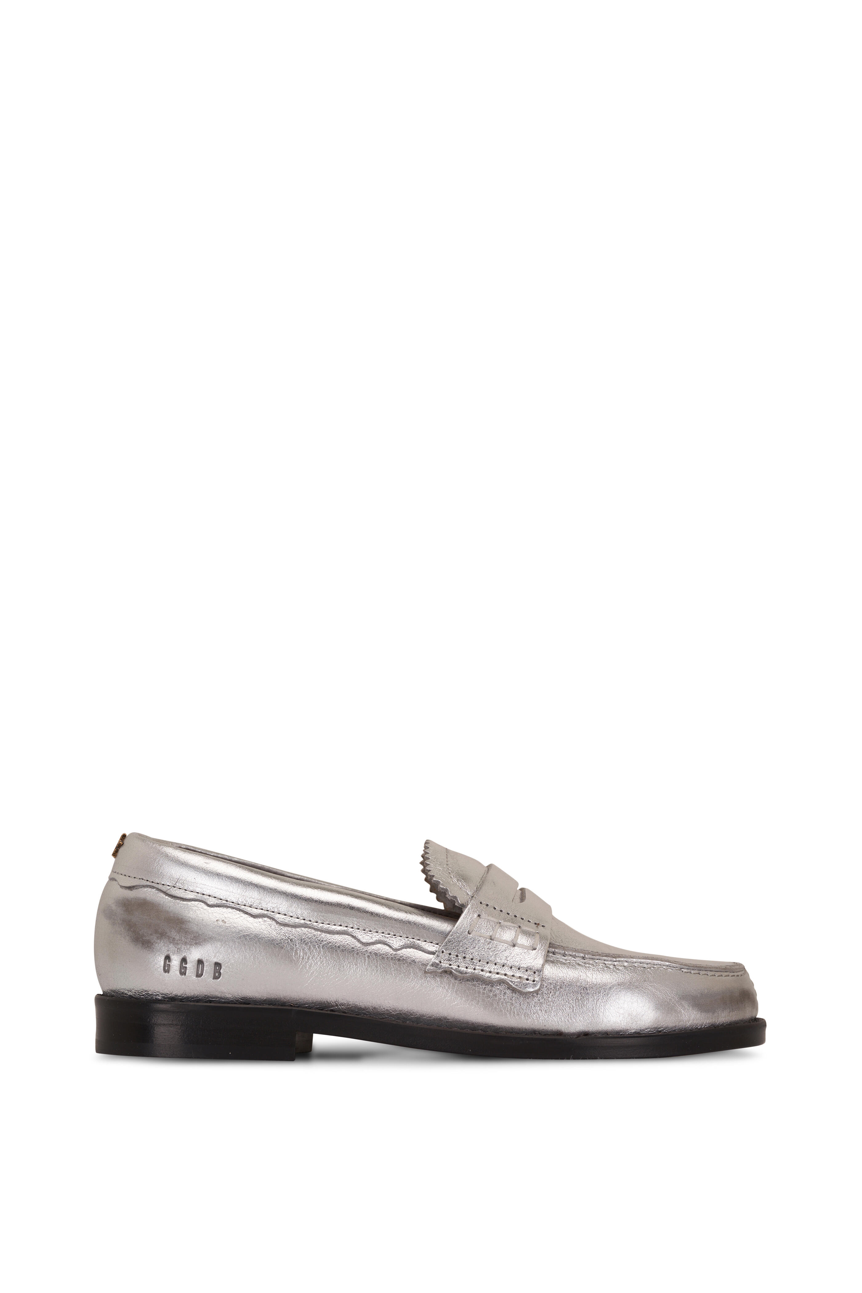 Golden Goose - Jerry Argento Grigio Laminated Loafer